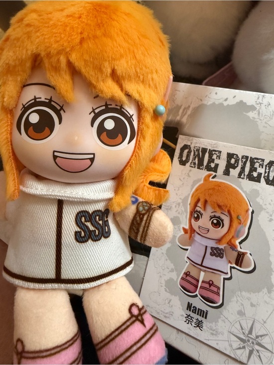 Accessories - One Piece Nami plush pendant from the TOP TOY x EAKI Egghead Arc Series